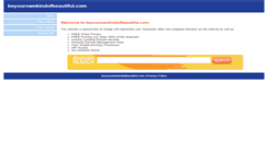 Desktop Screenshot of beyourownkindofbeautiful.com